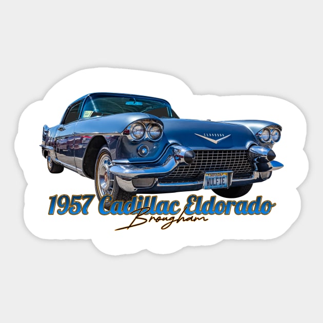 1957 Cadillac Eldorado Brougham Sticker by Gestalt Imagery